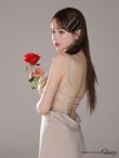 画像8: XSサイズあり【ROBE de FLEURS Glossy/ローブ・ド・フルール グロッシー】サテン/ バストビジュー/ ロングドレス/ キャバドレス long[OF2] (8)