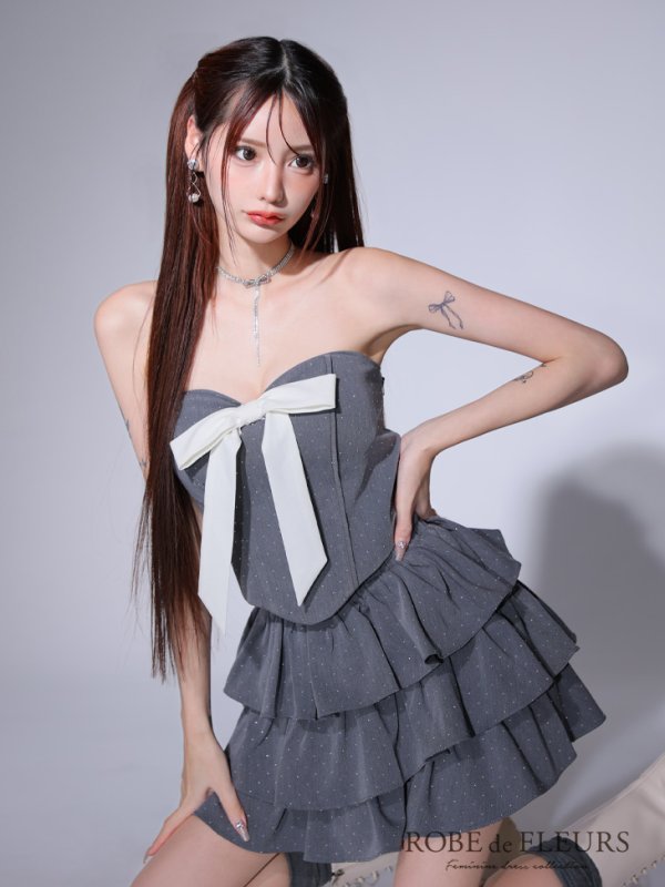 グレーモデル:みみ 身長:162cm 着用サイズ:Sサイズグレーモデル:みみ 身長:162cm 着用サイズ:Sサイズ