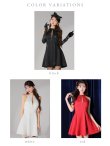 画像14: XSサイズあり【ROBE de FLEURS/ローブドフルール】ハートスタッズ/ バストジップ/ アメスリ/ フレア/ ミニドレス/ キャバドレス[OF2]【一部予約商品/6月上旬発送予定】 (14)