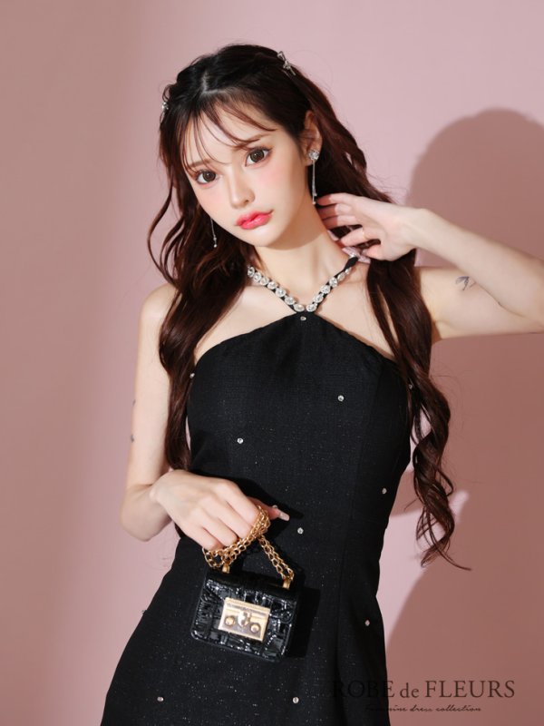 ブラック モデル:みみ 身長:162cm 着用サイズ:Sサイズ