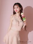 画像11: XSサイズあり【ROBE de FLEURS/ローブドフルール】アシンメトリーリボン/ ティアードフリル/ セットアップ/ ミニドレス/ キャバドレス[OF2] (11)