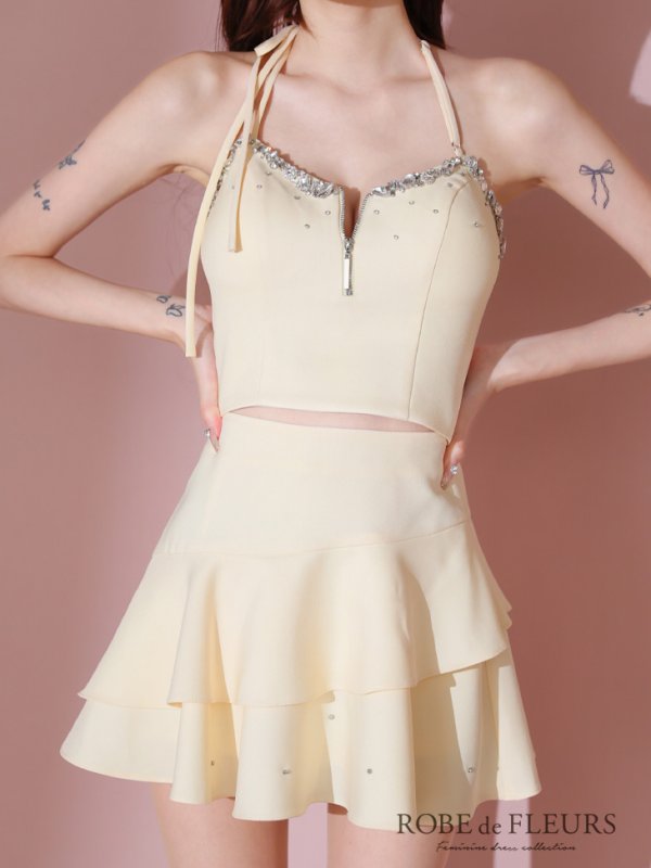 イエロー モデル:みみ 身長:162cm 着用サイズ:Sサイズ