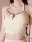 画像16: XSサイズあり【ROBE de FLEURS/ローブドフルール】アシンメトリーリボン/ ティアードフリル/ セットアップ/ ミニドレス/ キャバドレス[OF2] (16)