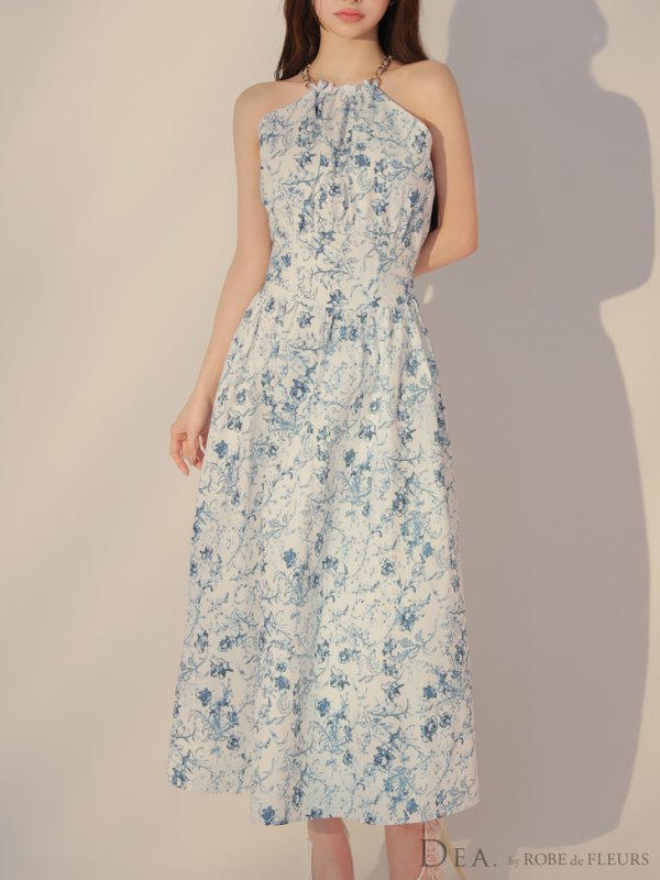 ブルー モデル:ももか 身長:156cm 着用サイズ:Sサイズ