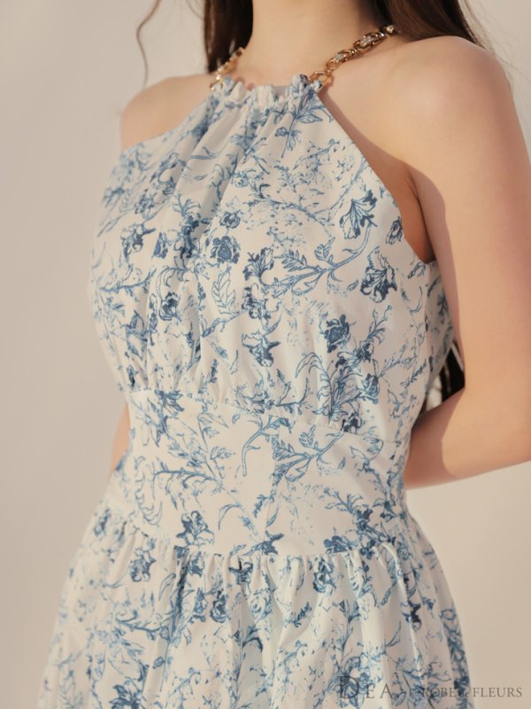 ブルー モデル:ももか 身長:156cm 着用サイズ:Sサイズ