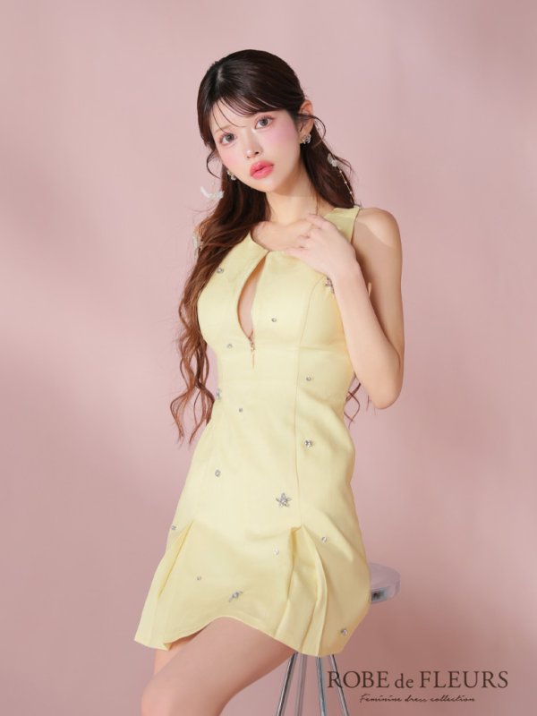 イエロー モデル:まりん 身長:164cm 着用サイズ:Sサイズ