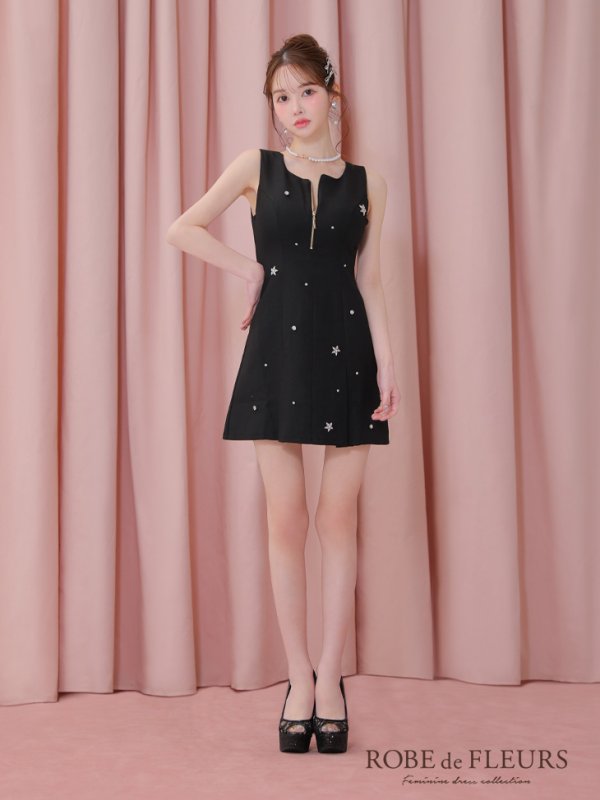 ブラック モデル:ゆめ 身長:160cm 着用サイズ:Sサイズ