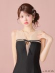 ブラック モデル：まりん　身長：164cm　着用サイズ：Sサイズ