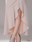 画像19: XSサイズあり【ROBE de FLEURS Glossy/ローブ・ド・フルール グロッシー】ラメ/ フリル/ スリット/ キャミ/ ロングドレス/ キャバドレス long[OF2] (19)