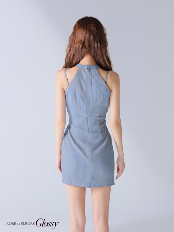 ブルー モデル：みゆ　身長：166cm 着用サイズ：Sサイズ