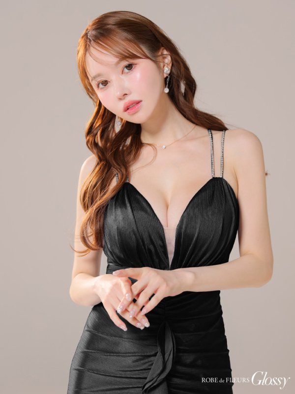 ブラック モデル:ゆめ 身長:160cm 着用サイズ:Sサイズ