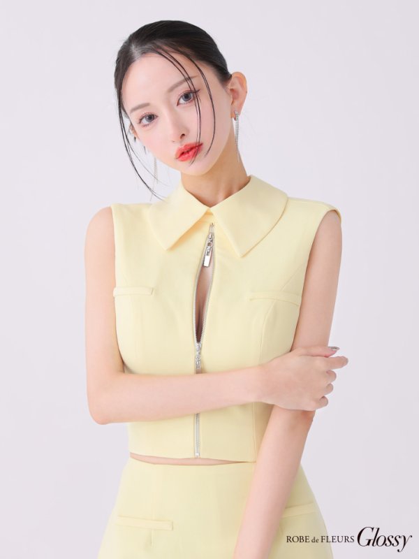 アイボリー モデル:まおちゃる 身長:160cm 着用サイズ:Sサイズ