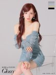 ブルー モデル：らいか　身長：163cm　着用サイズ：Sサイズ
