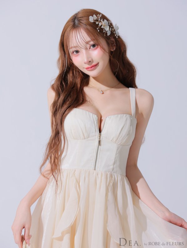 アイボリー モデル:まみ 身長:161cm 着用サイズ:Sサイズ