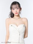 ホワイト モデル：まおちゃる　身長：160cm　着用サイズ：Sサイズ