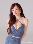 ブルー　モデル：らいか　身長：163cm　着用サイズ：Sサイズ