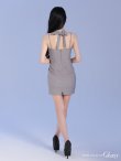 グレー モデル：まおちゃる　身長：158cm　着用サイズ：Sサイズ