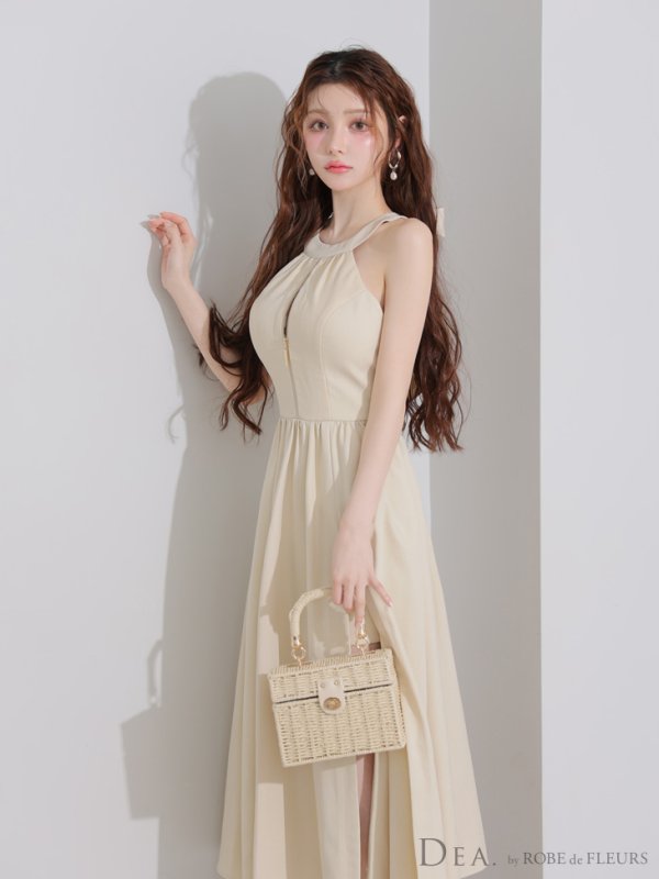 ベージュ モデル:ももか 身長:156cm 着用サイズ:Sサイズ