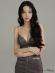 グレー　モデル：まおちゃる　身長：158cm　着用サイズ：Sサイズ