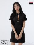 ブラック モデル：まおちゃる　身長：158cm　着用サイズ：Sサイズ