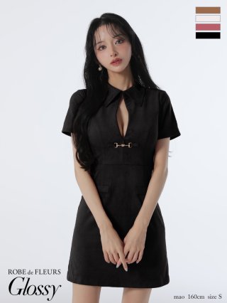 ROBE de FLEURS Glossy】袖ありドレス - sugar