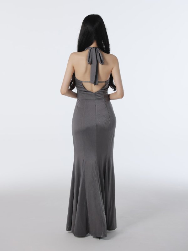 グレー モデル：まおちゃる　身長：158cm　着用サイズ：Sサイズ