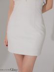 ホワイト　モデル：まおちゃる　身長：158cm　着用サイズ：Sサイズ