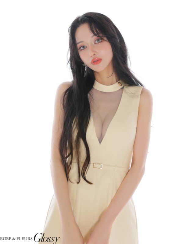 アイボリー モデル：まおちゃる　身長：158cm　着用サイズ：Sサイズ