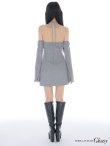 グレー モデル：まおちゃる　身長：158cm　着用サイズ：Sサイズ