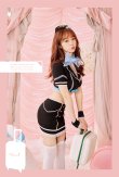 画像3: 【即日発送】ホットキャビンクルー【マリームーン】【ハロウィンコスプレ9点セット】【フリーサイズ/2カラー】[YMT] (3)