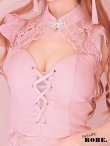 画像12: 【即日発送】Lサイズあり【Anier ROBE./アニエルローブ】【ROBE de FLEURS/ローブドフルール】チャイナ/ 編み上げ/ ツーピース/ タイト/ ミニドレス/ キャバドレス [ヘッドアクセ付き][OF2] (12)