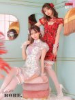画像3: 【即日発送】XSサイズあり 【Anier ROBE./アニエルローブ】【ROBE de FLEURS/ローブドフルール】刺繍レース/ パールチェーン/ コスプレ/ チャイナドレス/ ミニドレス/ キャバドレス[OF2] (3)