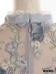 画像12: 【即日発送】XSサイズあり 【Anier ROBE./アニエルローブ】【ROBE de FLEURS/ローブドフルール】パステル刺繍レース/ パール/ コスプレ/ チャイナドレス/ ミニドレス/ キャバドレス[ヘッドアクセ付き][OF2] (12)