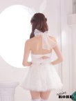 画像7: 【即日発送】XSサイズあり 【Anier ROBE./アニエルローブ】【ROBE de FLEURS/ローブドフルール】ビジュー/ ツーピース/ バニー/ コスプレ/ ミニドレス/ キャバドレス[カチューシャ付き][OF2] (7)