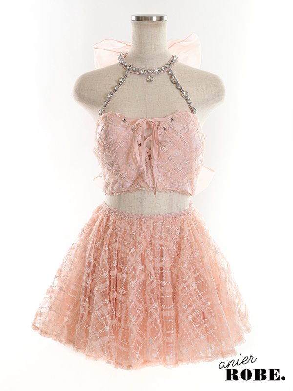 画像9: 【即日発送】XSサイズあり 【Anier ROBE./アニエルローブ】【ROBE de FLEURS/ローブドフルール】ビジュー/ ツーピース/ バニー/ コスプレ/ ミニドレス/ キャバドレス[カチューシャ付き][OF2] (9)