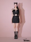 画像6: XSサイズあり【Anier ROBE./アニエルローブ】【ROBE de FLEURS/ローブドフルール】Balletcore sexy cat setup mini dress/ バレエコア/ セクシー/ キャット/ セットアップ/ ミニドレス/ キャバドレス[OF2] (6)