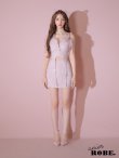画像8: XSサイズあり【Anier ROBE./アニエルローブ】【ROBE de FLEURS/ローブドフルール】Balletcore sexy cat setup mini dress/ バレエコア/ セクシー/ キャット/ セットアップ/ ミニドレス/ キャバドレス[OF2] (8)