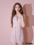 画像9: XSサイズあり【Anier ROBE./アニエルローブ】【ROBE de FLEURS/ローブドフルール】Balletcore sexy cat setup mini dress/ バレエコア/ セクシー/ キャット/ セットアップ/ ミニドレス/ キャバドレス[OF2] (9)