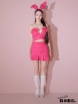 画像8: XSサイズあり【Anier ROBE./アニエルローブ】【ROBE de FLEURS/ローブドフルール】Tweed heart studded bunny setup mini dress/ セットアップ/ 2ピース/ キャミソール/ ハートスタッズ/ プリーツスカート/ ミニドレス/ キャバドレス[OF2] (8)