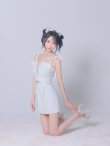 画像11: XSサイズあり【Anier ROBE./アニエルローブ】【ROBE de FLEURS/ローブドフルール】Balletcore sexy cat setup mini dress/ バレエコア/ セクシー/ キャット/ セットアップ/ ミニドレス/ キャバドレス[OF2] (11)