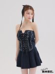 ネイビー モデル：ももか　身長：156cm　着用サイズ：Sサイズ