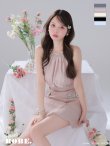 ピンクベージュ モデル：ゆめ　身長：160cm　着用サイズ：Sサイズ
