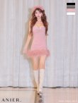 画像3: XSサイズあり【ANIER./アニエル】【ROBE de FLEURS/ローブドフルール】Sparkly ribbons voluminous fur cat ears halloween dress/ キャット/ コスプレ/ ミニドレス/ キャバドレス[OF02] (3)