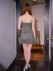画像15: XSサイズあり【ANIER./アニエル】【ROBE de FLEURS/ローブドフルール】Sparkly ribbons voluminous fur cat ears halloween dress/ キャット/ コスプレ/ ミニドレス/ キャバドレス[OF02] (15)