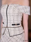 画像6: 【予約商品/10月上旬発送予定】XSサイズあり【ANIER./アニエル】【ROBE de FLEURS/ローブドフルール】Tweed off-the-shoulder waist-cut bunny halloween dress/ キャット/ コスプレ/ ミニドレス/ キャバドレス[OF02] (6)