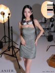 グレー　モデル：まおちゃる　身長：158cm　着用サイズ：Sサイズ