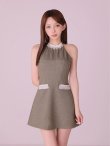 ブラウン　モデル：まみ　身長：161cm　着用サイズ：Sサイズ