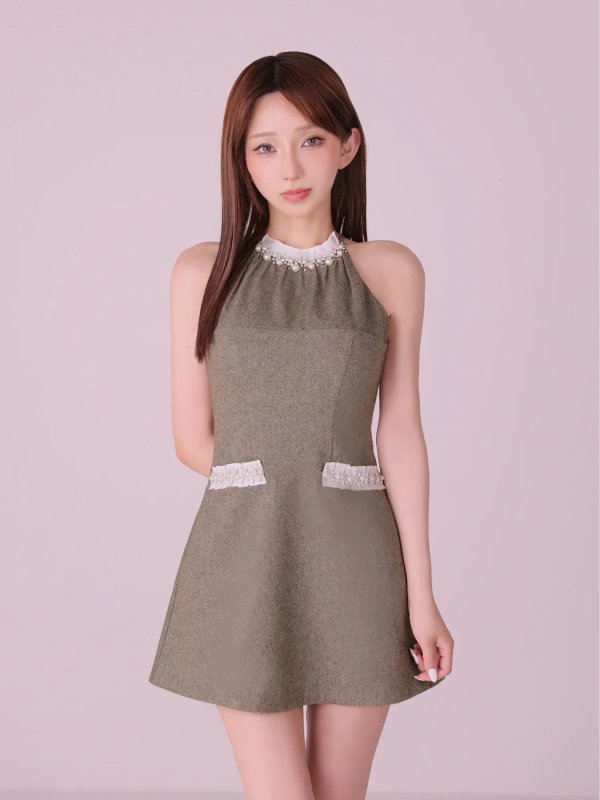 ブラウン　モデル：まみ　身長：161cm　着用サイズ：Sサイズ