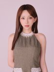 ブラウン　モデル：まみ　身長：161cm　着用サイズ：Sサイズ