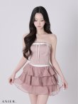 ピンク モデル：ねお　身長：160cm　着用サイズ：Sサイズ